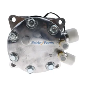 24V A/C Compressor 123/04999 714/40226 for JCB 411 446 JS160W-T2 .714 446B JS360 416S — 4