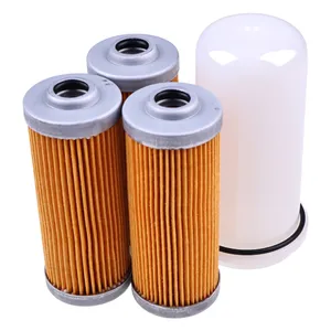 Fuel Filter Kit 124450-55700 for Yanmar Tractor YM220 YM250 YM276 YM330 YM336 YM2500 YM2610 YM2620 YM2820 YM3000 YM3110 YM3220 — 4