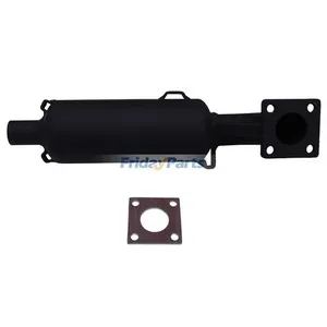 Muffler With Gasket 12582-12110 for Kubota Engine WG972 WG750 WG752 D905 D1005 D1105 D722 — 2