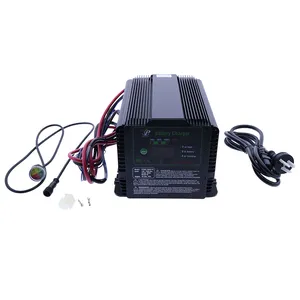 48V 30A Battery Charger 128375GT 128375 for Genie AL4L AL5L GS-2668 GS-3268 GS-3369 GS-4069 — 4