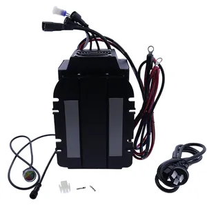 48V 30A Battery Charger 128375GT 128375 for Genie AL4L AL5L GS-2668 GS-3268 GS-3369 GS-4069 — 5