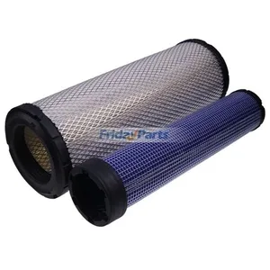 Air Filter Inner Outer Set 128781A1 128782A1 for CASE 580L 580M 580SL 590L 590SL 570LXT 570MXT 584E 585E 585G 586E 586G 588G 550G — 4