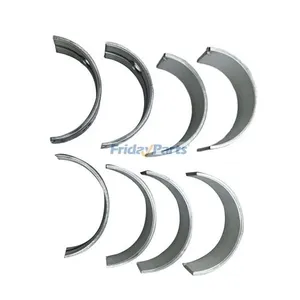 1 Set Main Bearing 129001-02931 129150-02871 for Yanmar 3TNE88 Komatsu 3D88 Engine — 3
