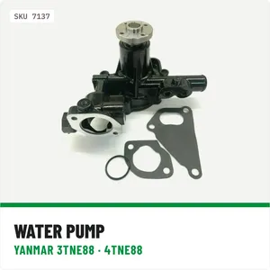 129001-42002 New Water Pump For Yanmar Excavator 3TNE88 4TNE88 — 2