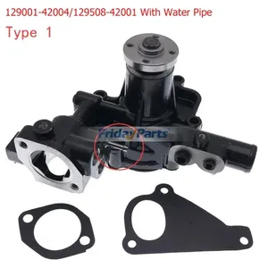 Water Pump 129001-42004 129100-42004… for Yanmar 4TNE84 Komatsu 4D84E-3 S4D84E-1… Engine — 3