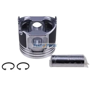 FridayParts Engine Piston Kit 129005-22080 129005-22900 3 units 1 set For Yanmar 3TNV88 Komastu 3D88E — 2