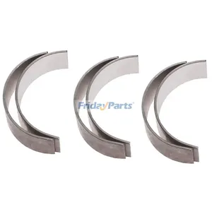 1 Set Connecting Rod Bearing 129150-23601 129150-23611 for Yanmar 3TNV88 Komatsu 3D88E-5 3D88E-6 3D88E-7 Engine