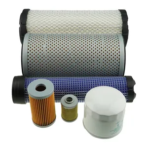 Filter Kit for Yanmar Engine 3TNE88 Takeuchi Excavator TB135 — 2