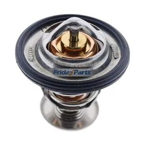 Thermostat YM129155-49800 for Komatsu Engine 2D68E 3D84E-3… Excavator PC12R-8 PC15R-8… — 3