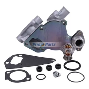 Water Pump With Gasket & Thermostat 119802-42000 for Yanmar Engine 3TNV82A… — 3