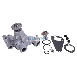 Water Pump With Gasket & Thermostat 119802-42000 for Yanmar Engine 3TNV82A…