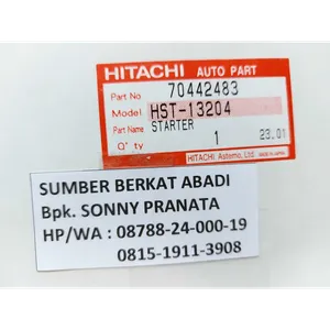 HITACHI 129900-77010 S13-204 STARTER S13-204 99442483… - GENUINE — 10