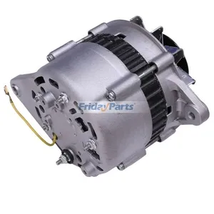 12V 60A Alternator 129900-77210 for Yanmar Engine 4TNV94L 4TNE98 Linde Forklift H30 — 3