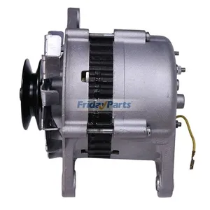 12V 60A Alternator 129900-77210 for Yanmar Engine 4TNV94L 4TNE98 Linde Forklift H30 — 2