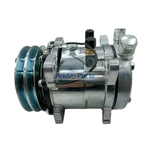 12V 2PK 132mm SD507 A/C Compressor Replacement for Sanden 8353 5H116320 6320 — 2