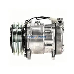 12V SD5H11 2PK 125mm A/C Compressor Replacement for Sanden 5H116332