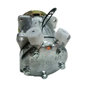 SD5H14HD A/C Compressor 12Y-Z79-3121 for Komatsu Dozer D51EX-24 D51EXI-24 D51PX-24 D51PXI-24 — 4