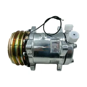 SD5H14HD A/C Compressor 12Y-Z79-3121 for Komatsu Dozer D51EX-24 D51EXI-24 D51PX-24 D51PXI-24 — 2