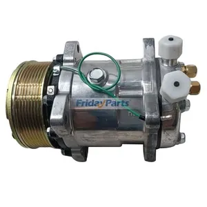 SD5H14 A/C Compressor 12Y-979-1121 for Komatsu Crawler Dozer D39PX-22 D39EX-22 — 4