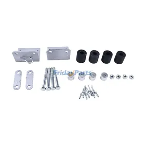 Lower Roller Bracket Kit Bundle With Hardware 13-03593 for Peterbilt 379 Trucks Driver and Passenger Side — 5