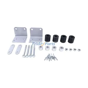 Lower Roller Bracket Kit Bundle With Hardware 13-03593 for Peterbilt 379 Trucks Driver and Passenger Side — 2