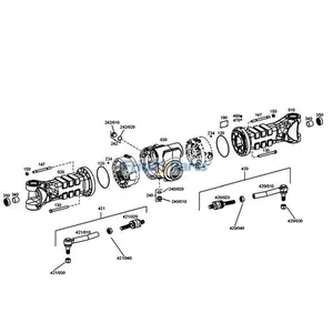 RH Tie Rod Assembly 2292950 130-3809 for Caterpillar CAT 416C 416D 420D 424D 426C 428C 428D 430D 432D 436C 438D 442D Loader — 7