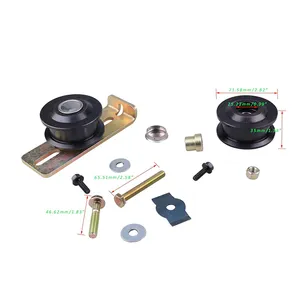 Pulleys and Idler Kit 131-4506 131-4509 for Exmark Commercial 30 Walk-Behind ECS180CKA30000 ECX180CKA3000 ECX200CKC3000 — 2