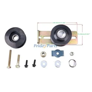 Pulleys and Idler Kit 131-4506 131-4509 for Exmark Commercial 30 Walk-Behind ECS180CKA30000 ECX180CKA3000 ECX200CKC3000 — 3