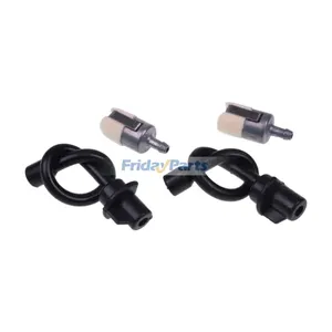 2 Pieces Fuel Filter 49019-2114 A369000480 with Fuel Line 215708A for McCulloch Chainsaw 710 800 850 55 — 5