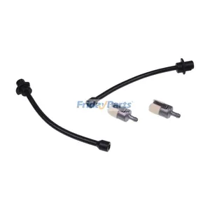 2 Pieces Fuel Filter 49019-2114 A369000480 with Fuel Line 215708A for McCulloch Chainsaw 710 800 850 55 — 4