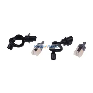 2 Pieces Fuel Filter 49019-2114 A369000480 with Fuel Line 215708A for McCulloch Chainsaw 710 800 850 55 — 6