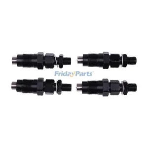 4Pcs Fuel Injector SBA131406360 for ISM Engine N844 New Holland Loader C175 L140… — 2