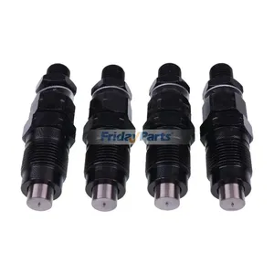 4Pcs Fuel Injector SBA131406360 for ISM Engine N844 New Holland Loader C175 L140…