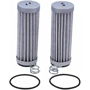 2 Pcs Hydraulic Oil Filter Kit 132-4743 144-3842 for Toro GrandStand Mower 71504 71505 72504 72505