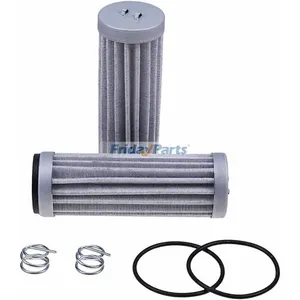2 Pieces Hydraulic Oil Filter Kit 132-4743 144-3842 for Toro GrandStand Mower 71504 71505 72504 72505 — 5