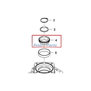 Cone Bearing 1320904 for  Bobcat Excavator 325 328 329 331 334 335 425  Loader 730 731 853 — 2