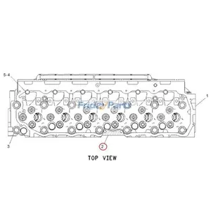 Cylinder Head Gasket 1334995 for Caterpillar CAT Engine 3126 C7 Excavator 322C 324D 325C 326D L 328D LCR 329D M325D L MH — 2