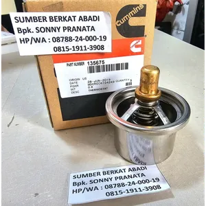 CUMMINS 135675 146076 3326396 THERMOSTAT 76°C 170°F - PER DALAM - NT855 NTA855 — 5