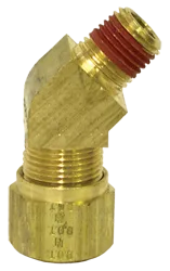45 M Elb 3/8″Tube-1/2″Thread — 2