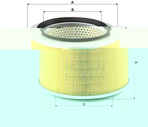 Luftfilter Original MANN-FILTER C1980 - Vergleichsnummer Suzuki 1378083000, 1378083000000 — 2