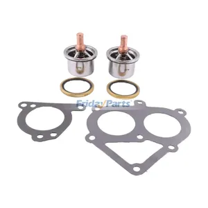 Thermostat and Gasket Kit 248-5513 139-3550 for Caterpillar CAT Engine C15… — 2