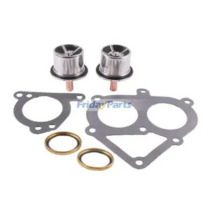 Thermostat and Gasket Kit 248-5513 139-3550 for Caterpillar CAT Engine C15… — 3