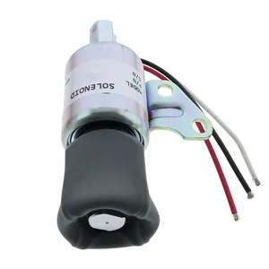 12V Fuel Shut Down Solenoid 139321 SKY139321 for Kubota Engine D722 D902 Skyjack Scissor Lift SJ6826 SJ6832 — 3