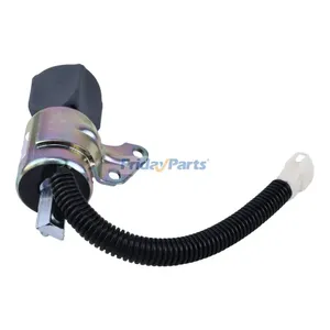 12V Shutoff Solenoid 139321 for Kubota Engine D722 D902 Z482 Z602 Skyjack Scissor Lift SJ6826RT SJ6832RT — 4