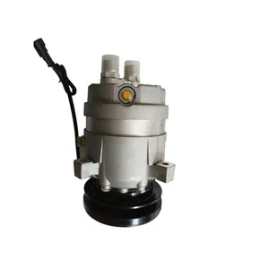 Daewoo V5 A/C Compressor 1401226 for Samsung Excavator MX225LS SE210 — 2
