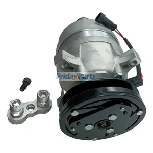 Daewoo V5 A/C Compressor 1401226 for Samsung Excavator MX225LS SE210