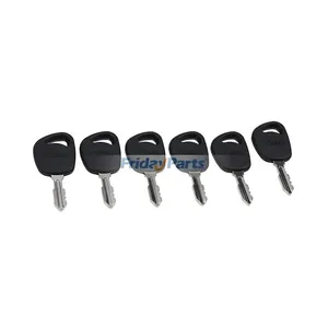 6Pcs Ignition Keys 140401 140402 532140401 for Husqvarna LT1597 LT1942 GT48 GT54 YT42 YT54 Z142 Craftsman LT1000 LT1100 LT2000