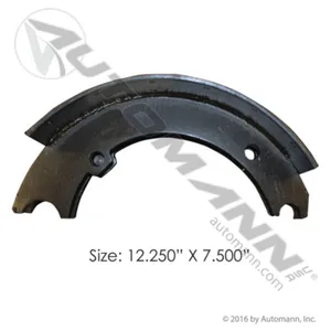 Automann 142.459182 Unlined Brake Shoe 12.250in X 7.500in