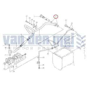 O-ring hydraulic filter Iseki TF, TM, TU, TX, SXG — 2