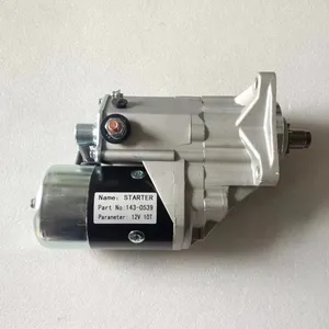 Supply Perkins tractor 143-0539 12V 2.5KW 10T starter motor — 2
